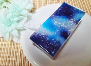 七夕にぴったり！【宇宙的】天の川ようかん-レシピのメイン写真