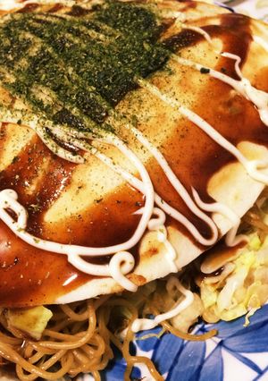ボリューム大！広島風お好み焼き-レシピのメイン写真