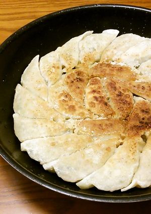 フライパン？餃子！-レシピのメイン写真