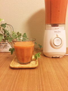 甘酒入りオレンジスムージー-レシピのメイン写真