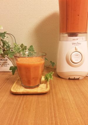 甘酒入りオレンジスムージー-レシピのメイン写真