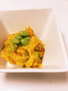 かぼちゃと枝豆のサラダ-レシピのメイン写真