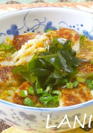 焦がし豆板醤うま辛餃子麺-レシピのメイン写真