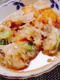 魚河岸揚げのあんかけ-レシピのメイン写真