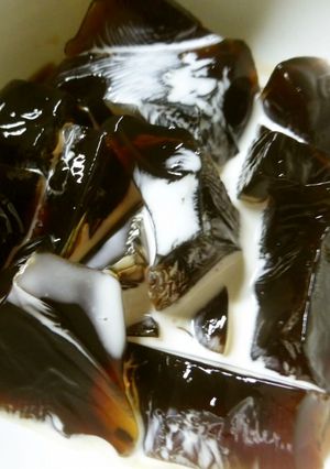 コーヒーゼリー☆粉寒天☆アイスコーヒーで-レシピのメイン写真