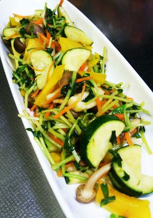 豆苗のさっぱりソテー-レシピのメイン写真