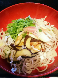 夏にピッタリ!茗荷と茄子の冷やし蕎麦☆-レシピのメイン写真