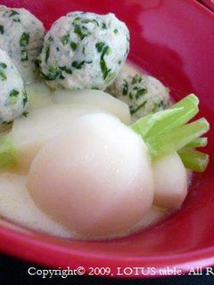 かぶの豆乳クリーム煮-レシピのメイン写真