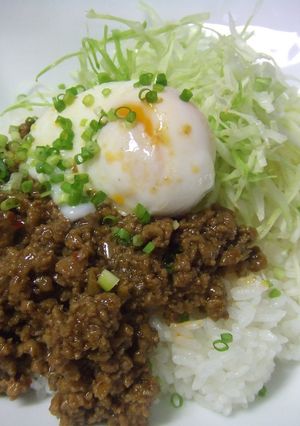 ピリ辛☆肉みそ丼-レシピのメイン写真