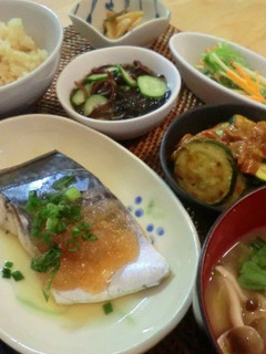 梅酢ジュレでさっぱり☆白身魚の酒蒸し-レシピのメイン写真