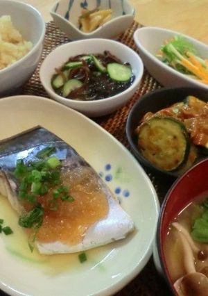 梅酢ジュレでさっぱり☆白身魚の酒蒸し-レシピのメイン写真