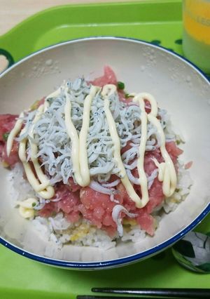 ネギトロとしらすのどんぶり(*^^*)-レシピのメイン写真