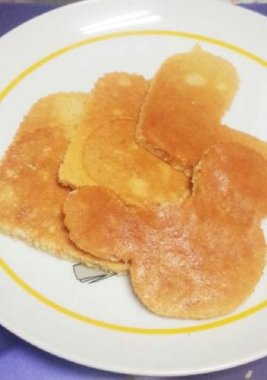 道具に凝ったいちごパンケーキ-レシピのメイン写真