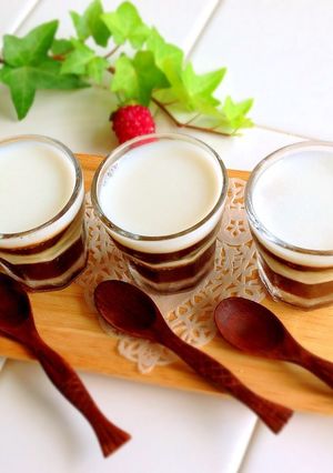 シマシマコーヒーゼリー-レシピのメイン写真