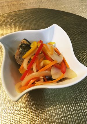 圧力鍋で簡単ヘルシー!鯵の南蛮煮☆-レシピのメイン写真