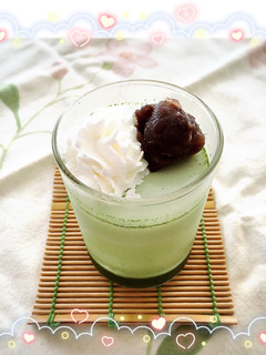 簡単!レンジでチンして☆抹茶プリン☆-レシピのメイン写真