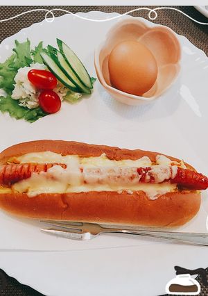 カレー味のチーズホットドッグ❤︎-レシピのメイン写真