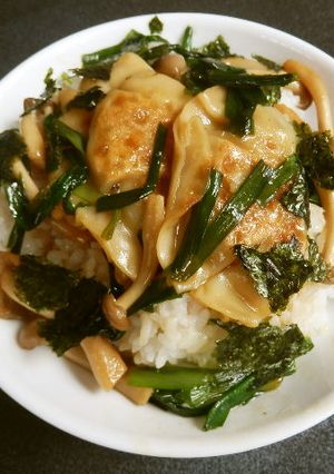 餃子どんぶり-レシピのメイン写真