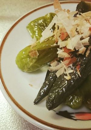 ししとうと紫とうがらしの煮びたし-レシピのメイン写真