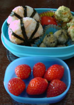 おにぎり弁当-レシピのメイン写真