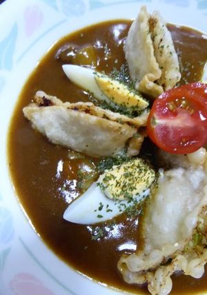 揚げ餃子カレー-レシピのメイン写真
