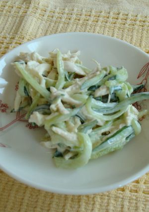 ささみの棒々鶏風サラダ-レシピのメイン写真