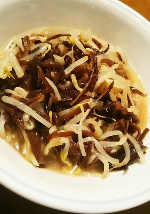炒めない！もやしときくらげの中華あえ-レシピのメイン写真