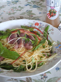 カツオのキラキラ☆冷製パスタ-レシピのメイン写真