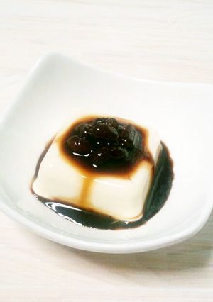 黒蜜豆腐☆冷奴☆甘納豆-レシピのメイン写真