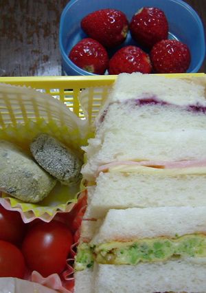 サンドイッチ弁当-レシピのメイン写真