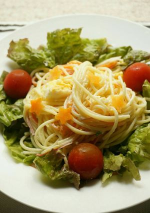 m七夕に♪パスタサラダ-レシピのメイン写真