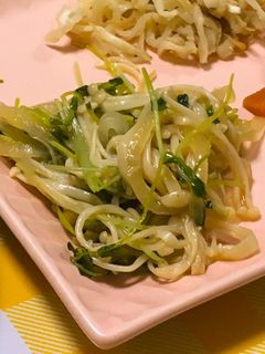 えのきと豆苗のポン酢和え-レシピのメイン写真