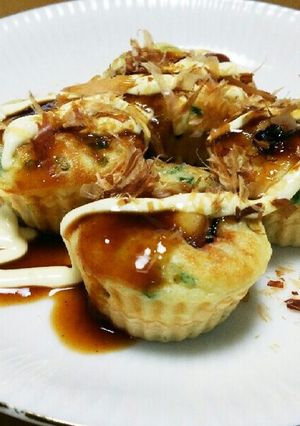 ビタントニオのカップケーキ型でたこ焼-レシピのメイン写真