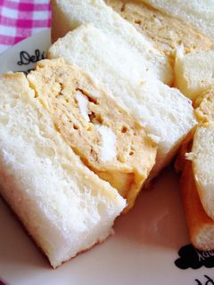 ふわっふわ厚焼き玉子サンド-レシピのメイン写真