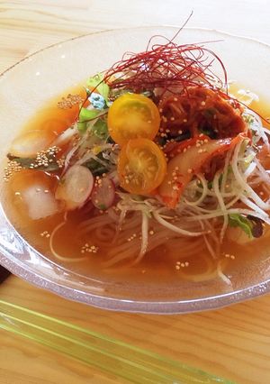 キヌアでプチ美活☆冷麺-レシピのメイン写真