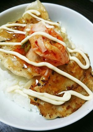 スタミナ餃子丼-レシピのメイン写真