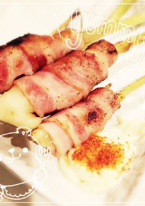 葉しょうがのベーコン巻き-レシピのメイン写真
