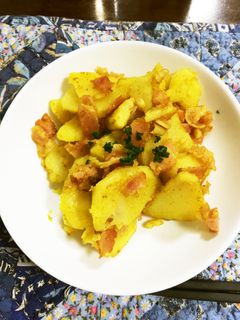 めっちゃ簡単 じゃがいものカレー炒め-レシピのメイン写真