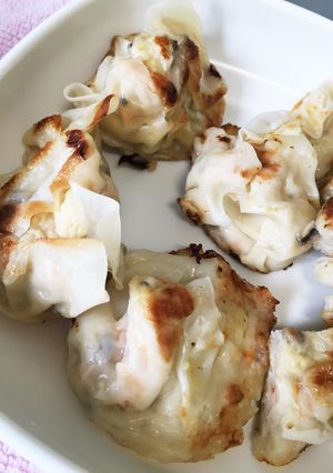 白身魚のすり身で蒸し焼きシューマイ-レシピのメイン写真