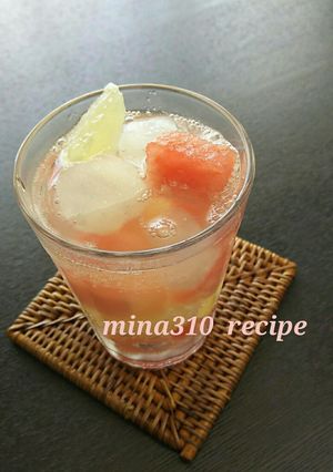暑さに負けるな♪ソルティライチポンチ-レシピのメイン写真