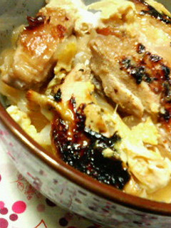 グリル焼きチキンで♡親子丼♡-レシピのメイン写真