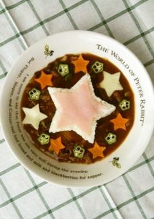 ☆七夕に「お星様カレー」☆-レシピのメイン写真