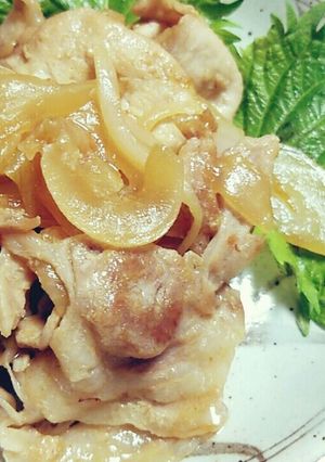 少量でも満腹！豚の生姜焼きモチコアレンジ-レシピのメイン写真