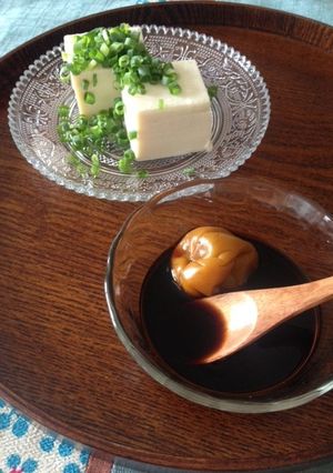 梅醤油-レシピのメイン写真