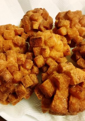 鶏で簡単☻！ 鹿の子揚げ （紫陽花揚げ）-レシピのメイン写真