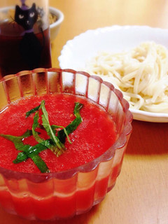 普通の麺つゆに飽きたら!トマトめんつゆ-レシピのメイン写真