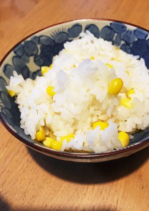 コーンごはん★簡単★調味料2つだけ-レシピのメイン写真