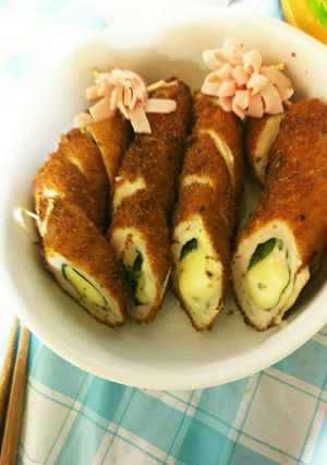 ささみ大葉とチーズ巻き揚げ5歳児も大好物-レシピのメイン写真