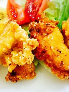 分量適当!簡単!鶏胸肉のサクサク唐揚げ!-レシピのメイン写真