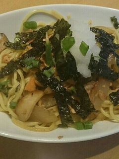 鮭とおろしの和風パスタ-レシピのメイン写真